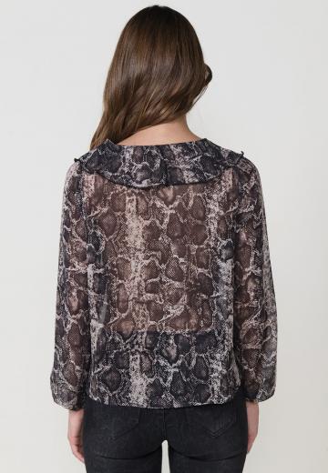Шифоновая блузка