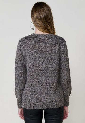 Длинный пуловер