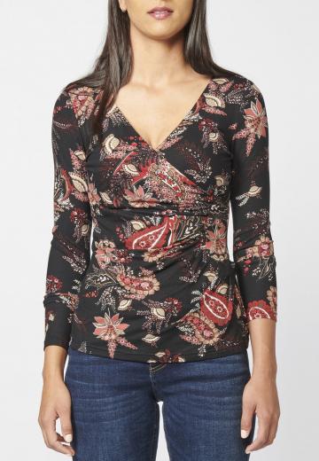 Майка с рукавом три четверти