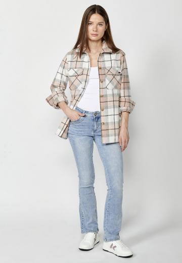 Фланелевая рубашка