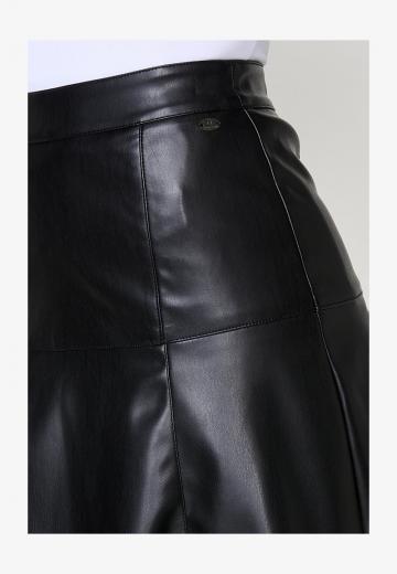 Кожаная юбка