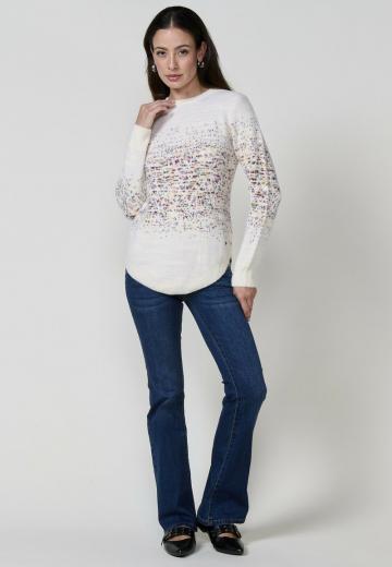 Длинный пуловер