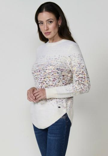 Длинный пуловер