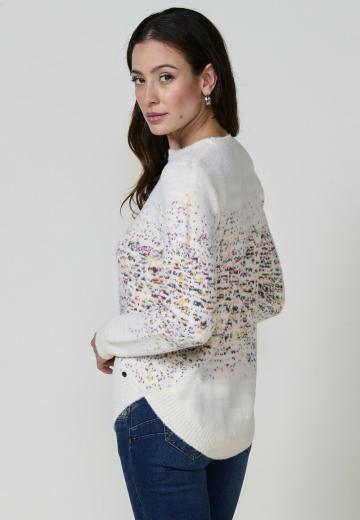 Длинный пуловер