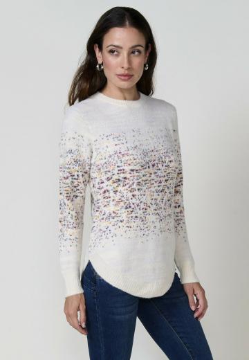 Длинный пуловер