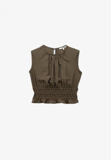 Блузка без рукавов