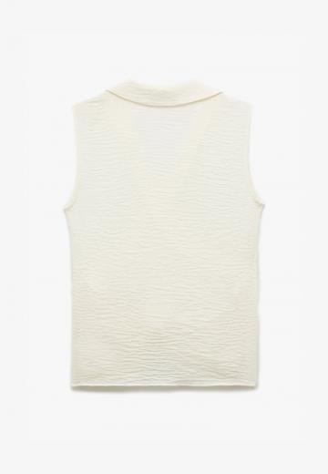 Блузка без рукавов