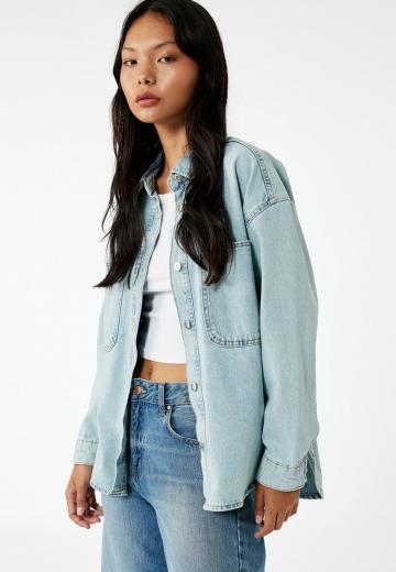 Джинсовая блузка