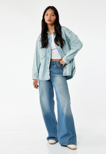 Джинсовая блузка