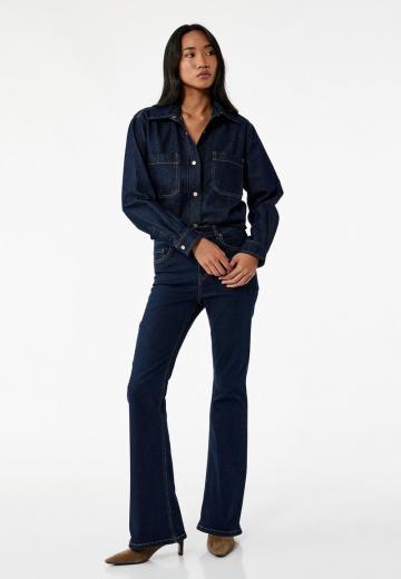 Джинсовая блузка