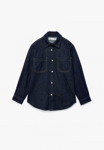 Джинсовая блузка