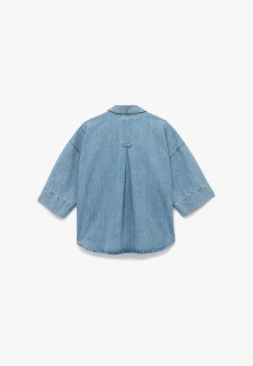 Джинсовая блузка