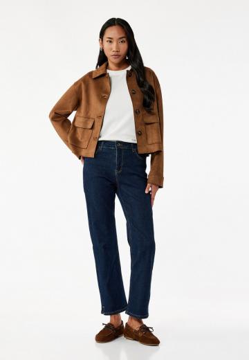 Прямые джинсы