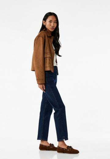 Прямые джинсы