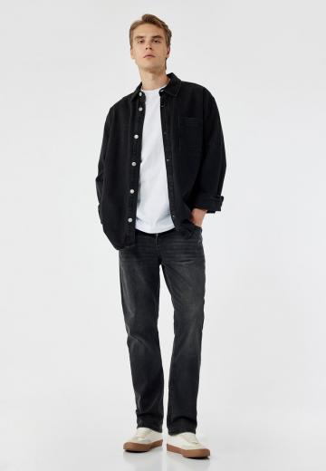 Прямые джинсы