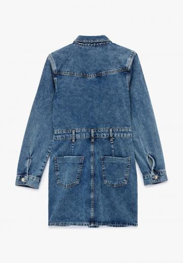 Джинсовое платье