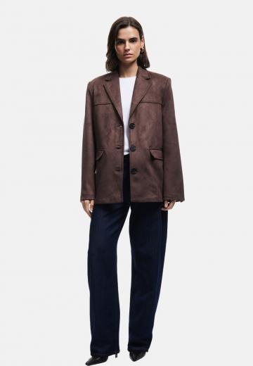 Блейзер с накладными карманами