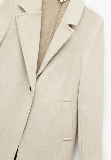 Шерстяное пальто