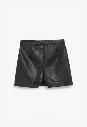 Кожаная юбка