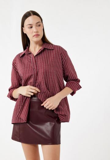 Кожаная юбка