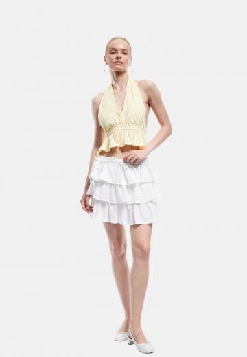 Юбка с воланами