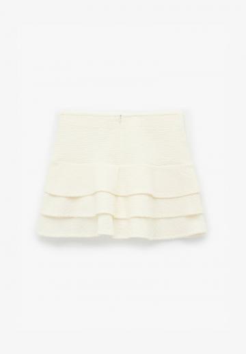 Юбка с воланами