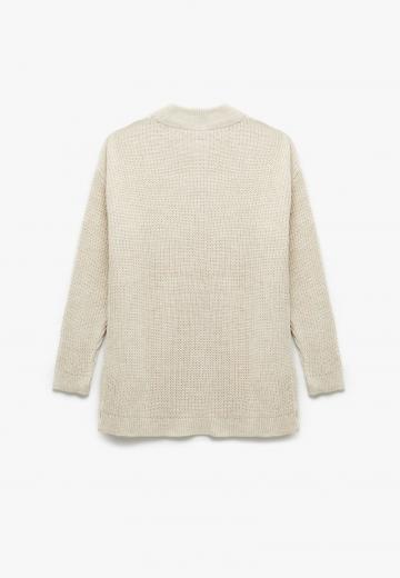 Длинный пуловер