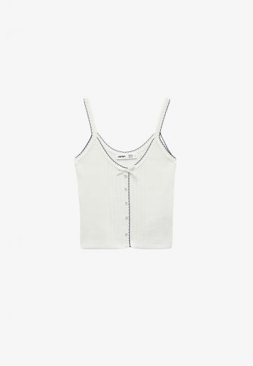 Топ на бретельках