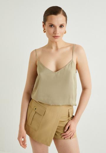 Топ на бретельках