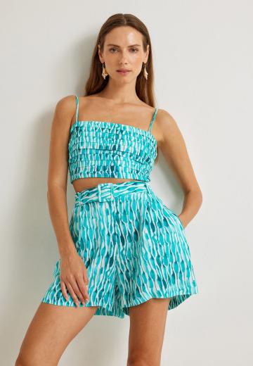 Топ на бретельках