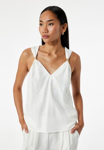 Блузка без рукавов