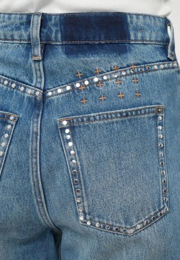 Прямые джинсы