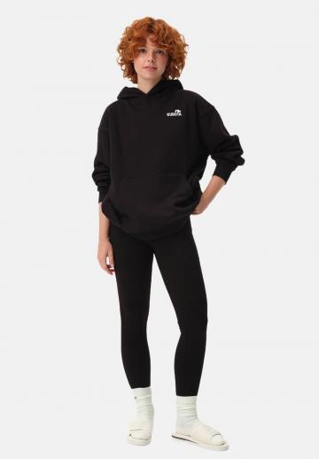 Пуловер с капюшоном