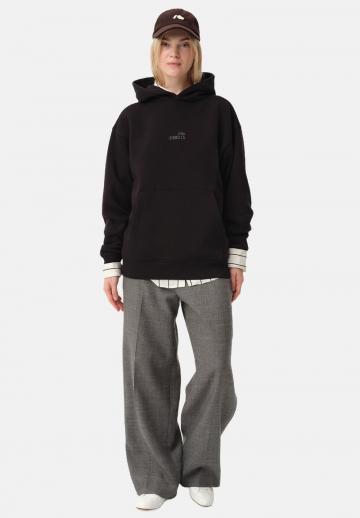 Пуловер с капюшоном