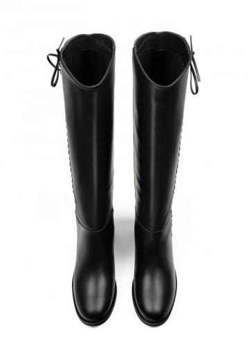 Сапоги на шнуровке