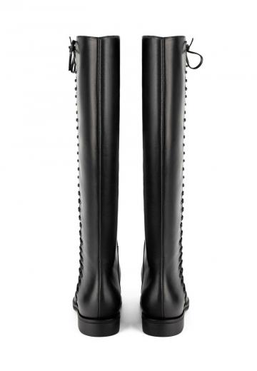 Сапоги на шнуровке