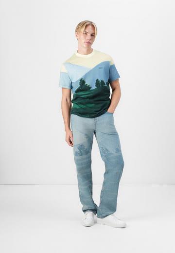 Прямые джинсы