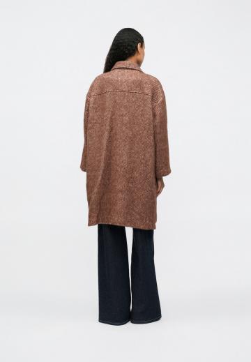 Шерстяное пальто