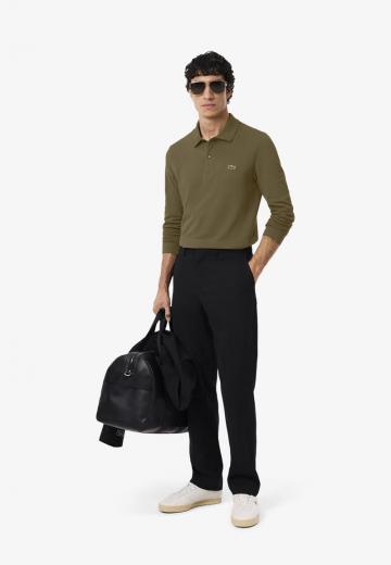 Поло с длинным рукавом