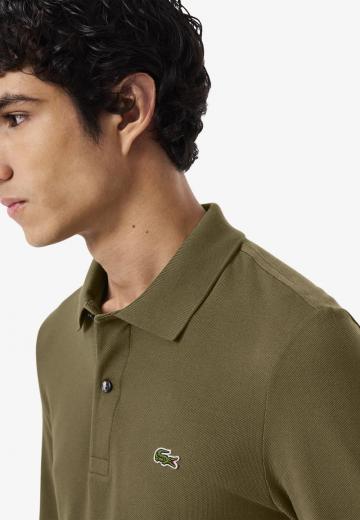 Поло с длинным рукавом