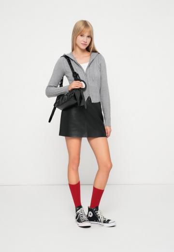 Кожаная юбка