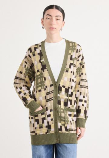 Длинный кардиган