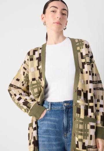 Длинный кардиган