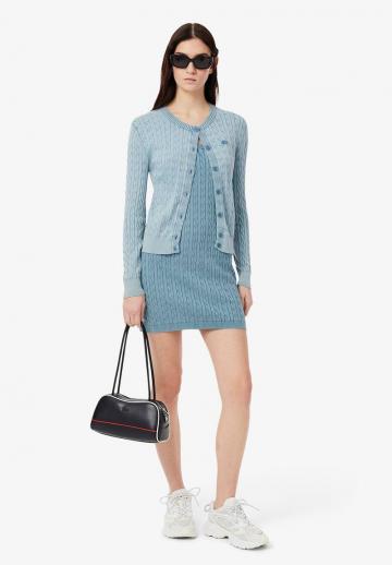 Вязаное платье