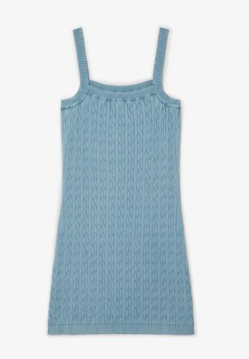 Вязаное платье