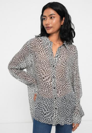 Шифоновая блузка