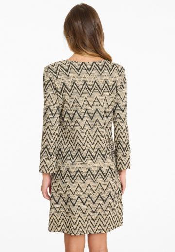 Вязаное платье