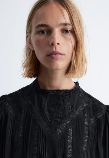 Кружевная блузка