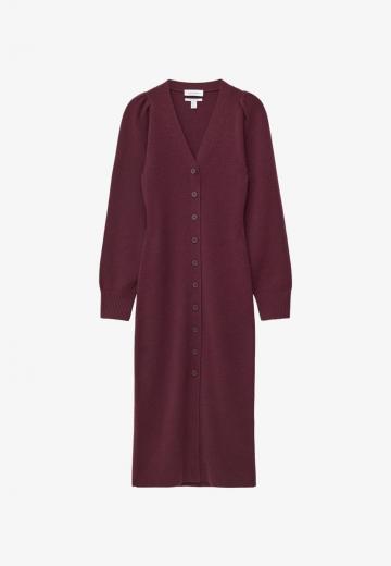 Вязаное платье