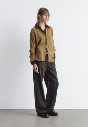 Шелковая блузка